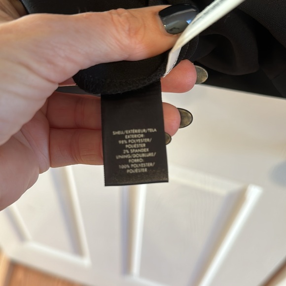 Black cowl neck sheath dress - Picture 7 of 7